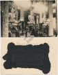 Interior of Chinese Temple, Singapore - Early 1900's Real Photo RP Postcard