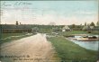 Dam, Cottages, Lake Mooselookmeguntic, West Farmington, ME 1906 Postcard