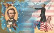 Martyred President, Lincoln Centennial Souvenir 1909 E. Nash Embossed Postcard