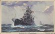Battleship USS Pennsylvania - Painted by Gordon Grant Postcard