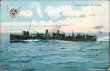 US Navy Torpedo Boat McKinzie - Early 1900's Postcard