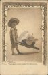 Boy w/ Wheelbarrow, Wheeling, WV West Virginia - Early 1900's Postcard