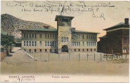 Public School, Bisbee, AZ Arizona Pre-1907 Postcard