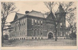 Washington School, Ottawa, Kansas KS 1911 Postcard