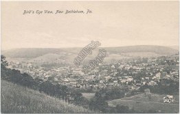 Bird's Eye View, New Bethleham, PA Pennsylvania - Early 1900's Postcard