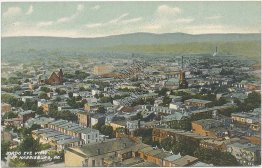 Bird's Eye View, Harrisburg, PA Pennsylvania - Early 1900's Postcard