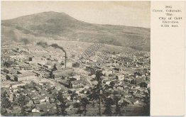 Bird's Eye View, Victor, CO City of Gold, Colorado - Early 1900's Postcard
