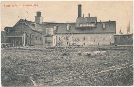 Paper Mill, Lebanon, OR Oregon - Early 1900's Postcard