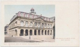 Cabildo Supreme Court, New Orleans, LA Pre-1901 DETROIT PUBLISHING PMC Postcard