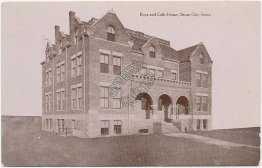 Boys and Girls Home, Sioux City, IA Iowa - Early 1900's Postcard