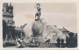 Fountain, Panama Pacific International Exposition, San Francisco, CA RP Postcard