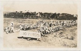 Sailors, Shooting Range, Guantanamo Bay, CUBA Early 1900s Real Photo RP Postcard