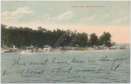 Indian Lake, Manistique, MI Michigan - 1911 Postcard