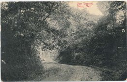 Joy Tunnel, Peru, Nebraska NE - Early 1900's Postcard
