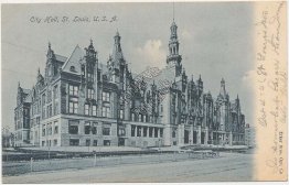 City Hall, St. Louis, MO Missouri 1906 Postcard
