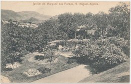 Marquez Garden, Furnas, Sao Miguel, Azores - Early 1900's Postcard