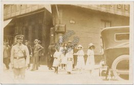 Street, Casa Mavila, Ayacucho, Lima, Peru - Early 1900's Real Photo RP Postcard