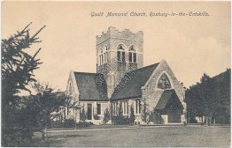 Gould Memorial Church, Roxbury in the Catskills, NY - Early 1900's Postcard