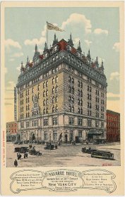 Navarre Hotel, 7th Ave., 38th St., New York City, NY - Early 1900's Postcard