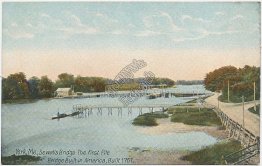 Sewalls Bridge, York, ME Maine - Early 1900's Postcard