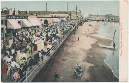Flower Parade, Atlantic City, NJ New Jersey - Early 1900's Postcard