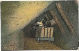 Loading Coal in Mine, Scranton, PA Pennsylvania - Early 1900's Postcard