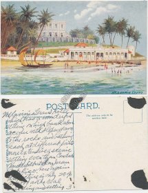 Mount Lavinia Hotel, Colombo, Ceylon Sri Lanka - Early 1900's Postcard
