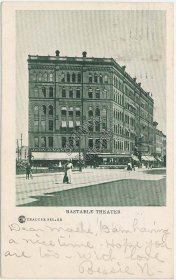Bastable Theater, Syracuse, NY New York Pre-1907 Postcard