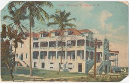 Hotel Eureka, Miramar, Puerto Rico Porto Rico PR - Early 1900's Postcard