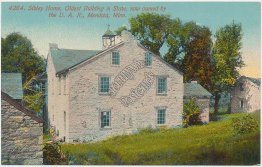 Sibley Home, Mendota, MN Minnesota - Early 1900's Postcard
