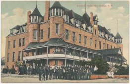 Soldiers Home, Hot Springs, SD South Dakota - Early 1900's Postcard