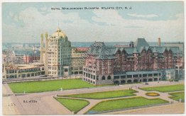 Hotel Marlborough Blenheim, Atlantic City, NJ New Jersey - Early 1900's Postcard