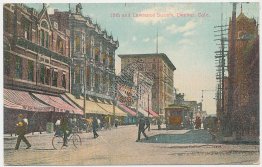 15th & Lawrence St., Denver, CO Colorado - Early 1900's Postcard