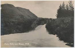 Huka Falls, near Taupo, NZ New Zealand - Early 1900's Real Photo RP Postcard
