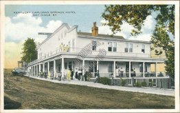 Kentucky Carlsbad Springs Hotel, Dry Ridge, KY Kentucky - Early 1900's Postcard