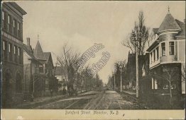 Botsford Street, Moncton, New Brunswick NB Canada - 1913 Postcard