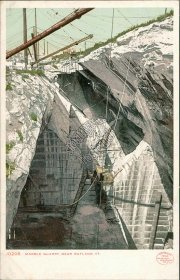 Marble Quarry, near Rutland, VT Vermont Pre-1907 DETROIT PUBLISHING CO. Postcard