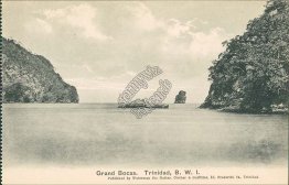 Grand Bocas, Trinidad, BWI British West Indies - Early 1900's Postcard