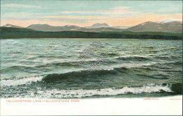 Yellowstone Lake, Yellowstone National Park - Haynes Pre-1907 Postcard