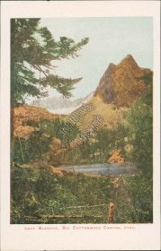 Lake Blanche, Big Cottonwood Canyon, UT Utah Pre-1907 Postcard