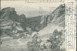 Gateway, Garden of Gods, CO, Florissant, CO 1906 Postcard