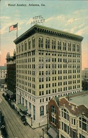 Hotel Ansley, Atlanta, GA Georgia - Early 1900's Postcard