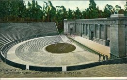 Greek Theatre, University of California, Berkley, CA - Early 1900's Postcard