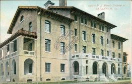 US Marine Hospital, Savannah, GA Georgia - Early 1900's Postcard