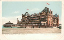 Hotel Chamberlin, Old Point Comfort, VA Virginia Pre-1907 Postcard