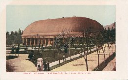 Great Mormon Tabernacle, Salt Lake City, UT Utah Pre-1907 Postcard