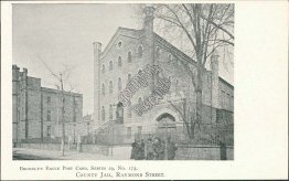 County Jail, Raymond St., Brooklyn, NY New York Pre-1907 Eagle Series Postcard