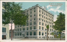 YMCA Building, Jacksonville, FL Florida - Early 1900's Postcard