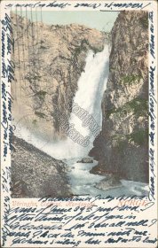 Voringfoss, Eidfjord, Hardanger, Norway Norge - 1902 Postcard