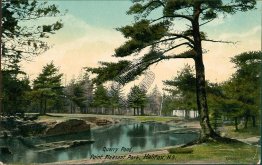 Quarry Pond, Point Pleasant Park, Halifax, NS Nova Scotia, Canada Postcard